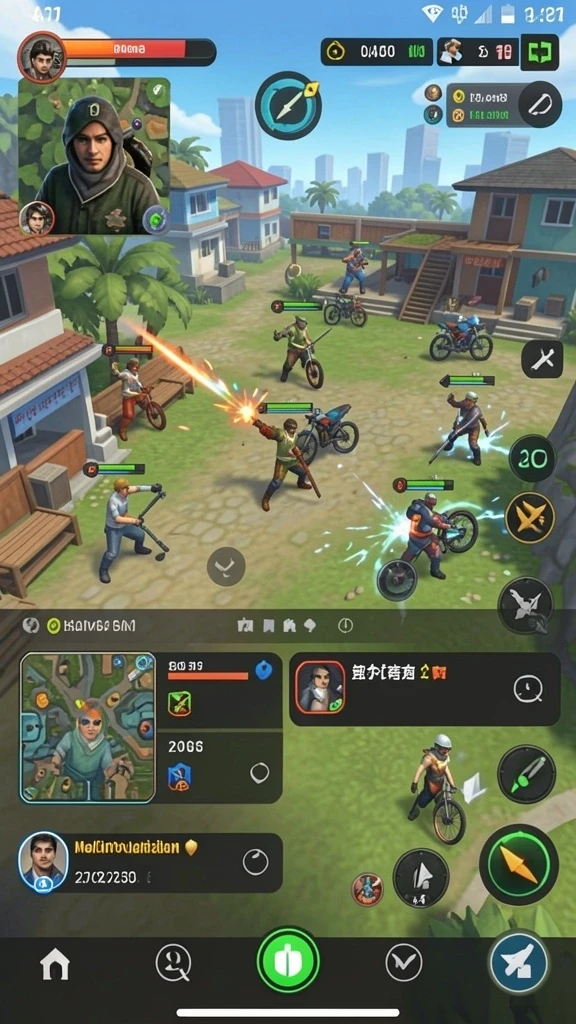 Tampilan karakter yang kaya dan detail.