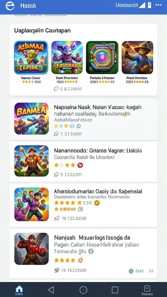 Tampilan grafis yang memukau dan interaktif.
