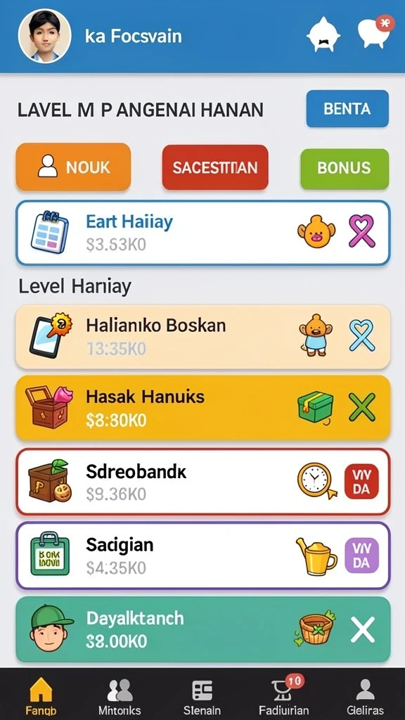 Tampilan antarmuka yang bersih dan modern.