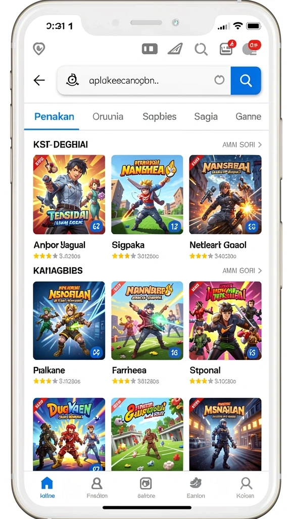 Fitur menarik yang terus diperbarui.