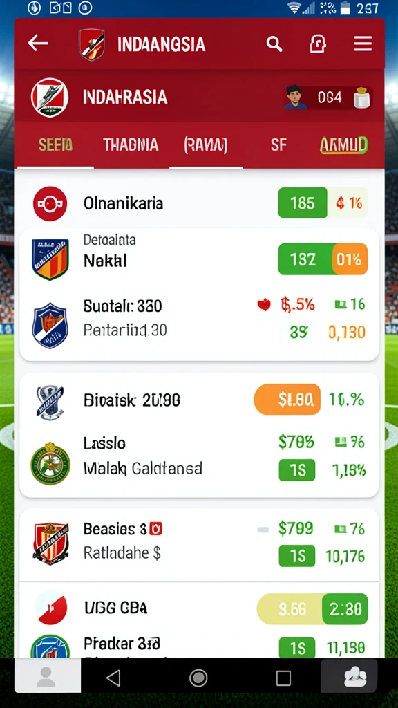 Peringkat leaderboard yang menambah elemen kompetitif.