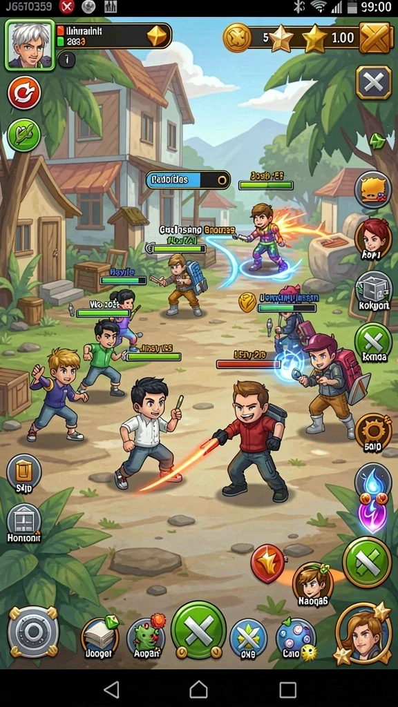 Mode multiplayer yang mendebarkan.