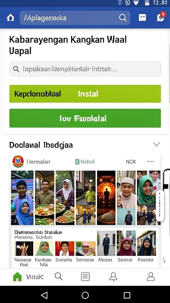 Tampilan antarmuka yang menarik dan modern.