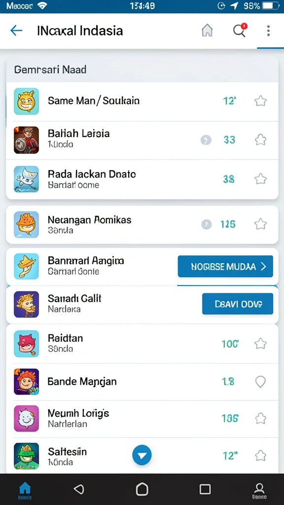 Fitur komunitas yang memungkinkan interaksi antar pemain.