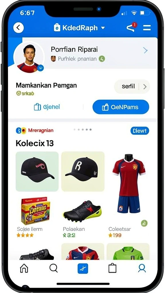 Screenshot dari karakter baru yang diperkenalkan dalam pembaruan.