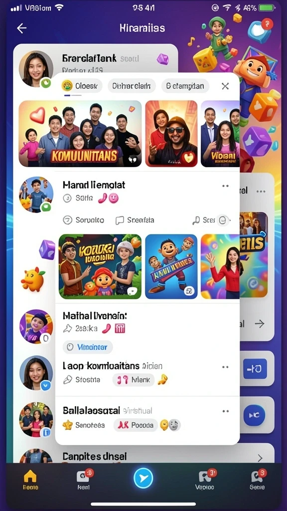 Berbagai hadiah menarik untuk setiap tantangan yang diselesaikan.