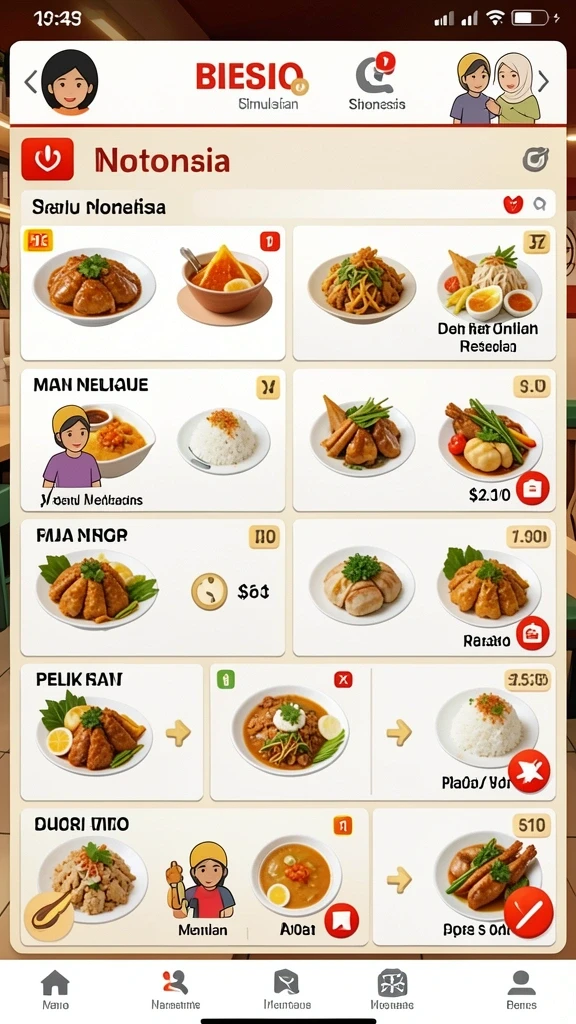 Fitur chat yang memungkinkan interaksi antar pemain.