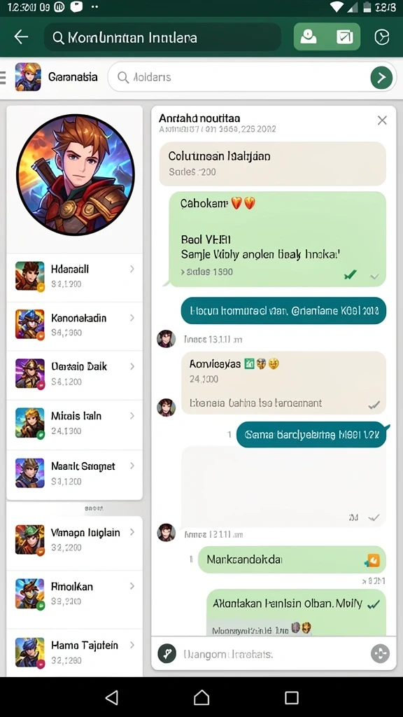 Tampilan antarmuka yang menarik dan user-friendly.