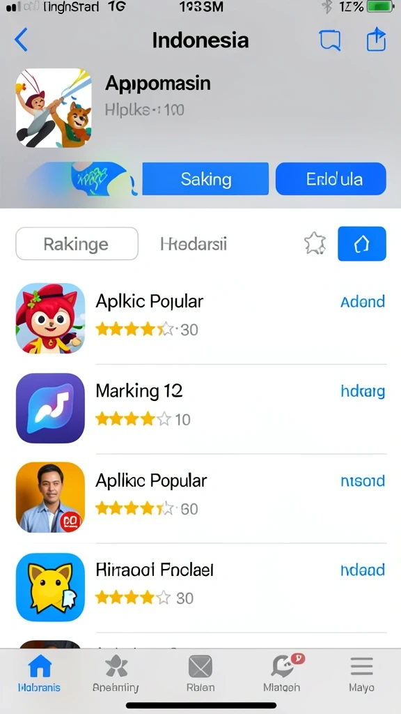 Tampilan antarmuka pengguna yang intuitif dan mudah dinavigasi.