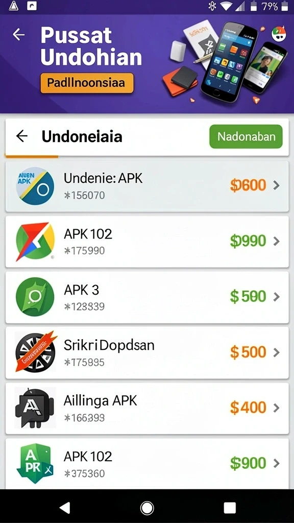 Tampilan antarmuka yang menarik dan mudah dinavigasi.