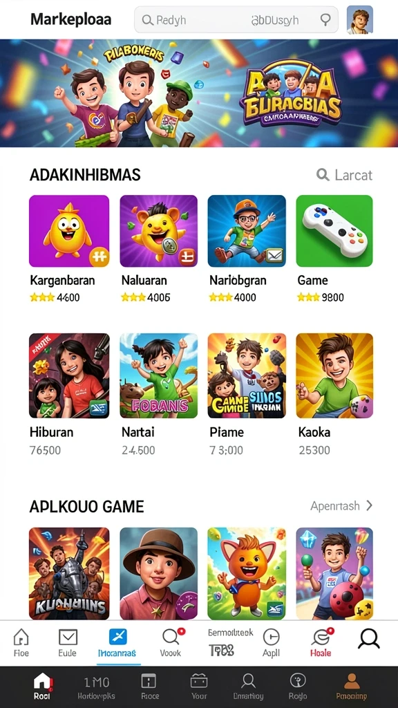Fitur multiplayer untuk bersaing dengan teman-teman.