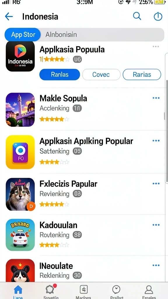 Beberapa permainan seru yang tersedia di FIATOGEL.
