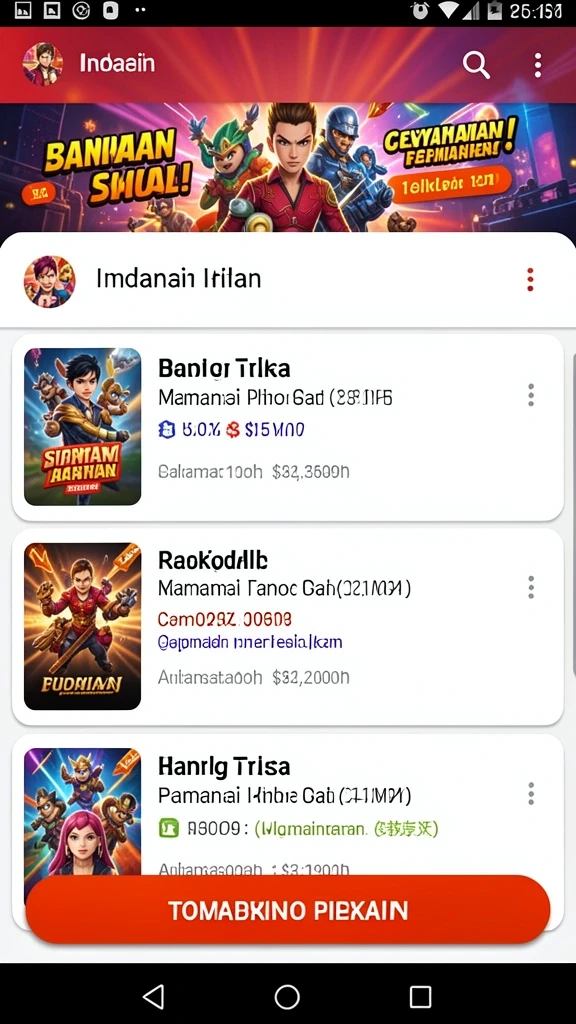 Pengumuman hadiah untuk pemenang turnamen GOGOREJEKI.