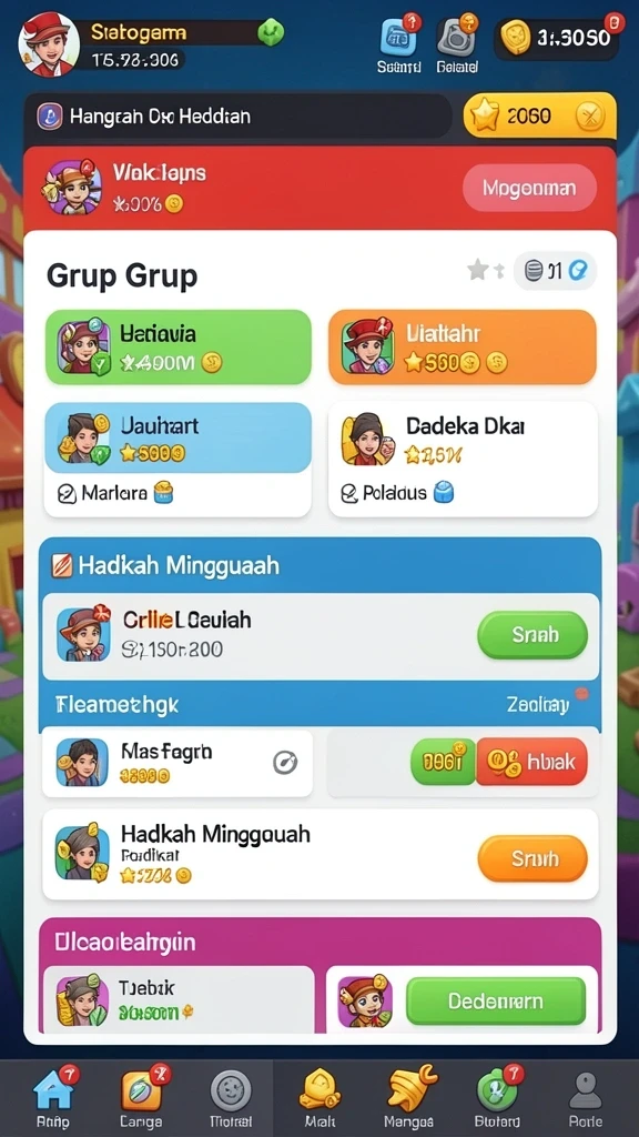 Grafis menarik dan efek suara yang memikat.