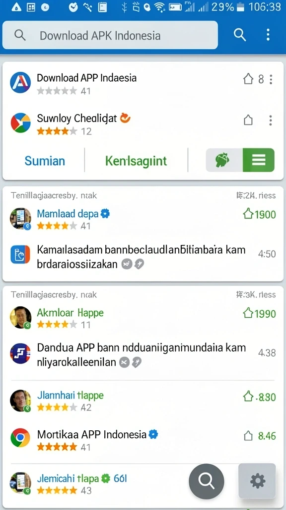 Tampilan menu utama yang intuitif dan mudah dipahami.