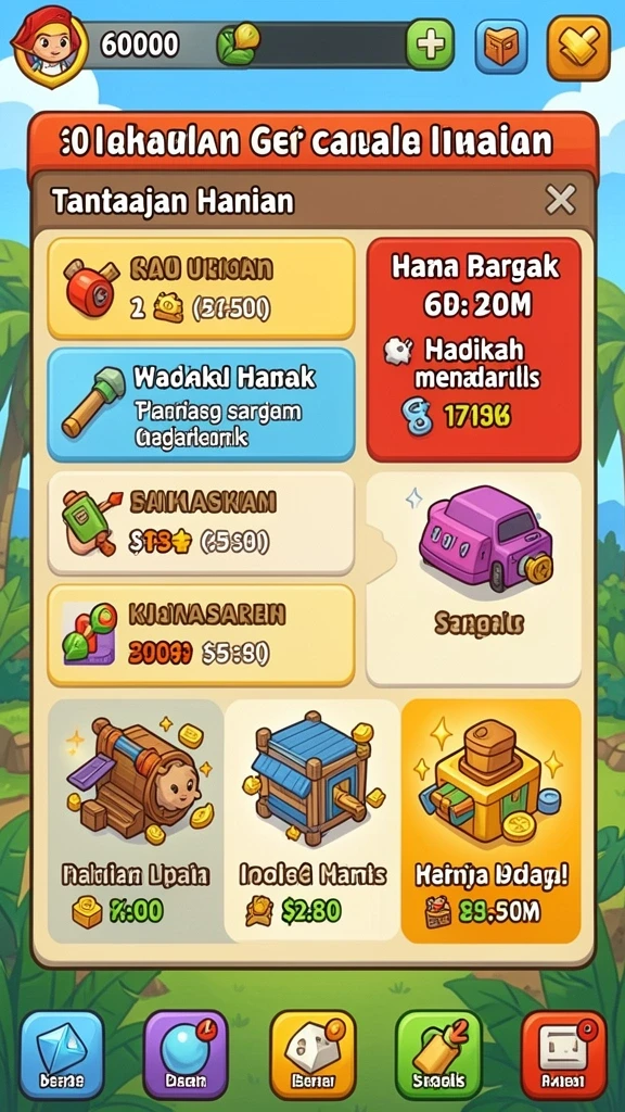 Tampilan antarmuka yang menarik dan mudah digunakan.