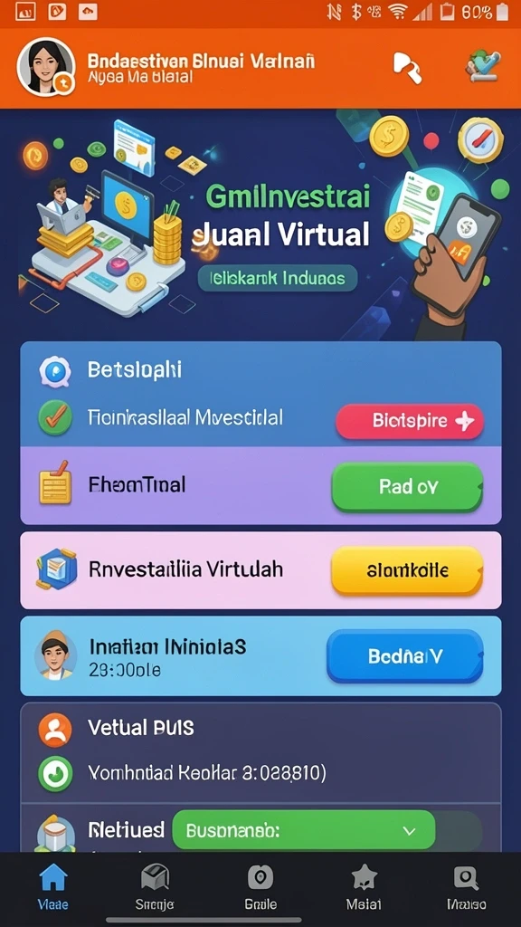 Antarmuka aplikasi yang intuitif dan mudah dipahami.