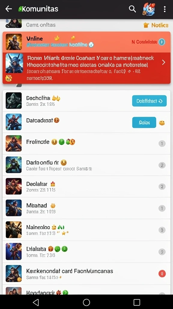 Fitur permainan baru yang seru dan menantang.