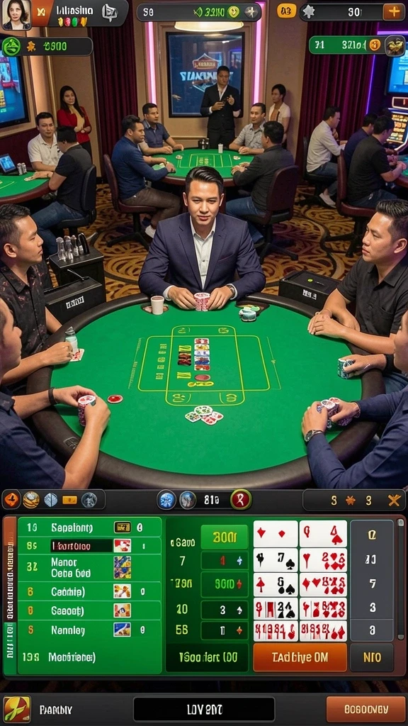 Fitur sosial yang memungkinkan interaksi antar pemain.