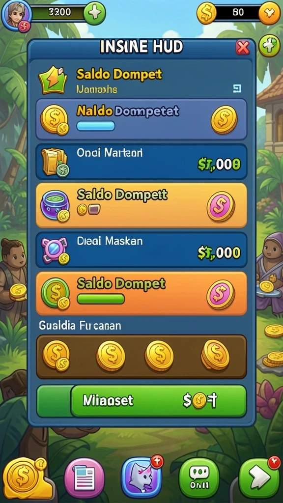 Tampilan antarmuka yang modern dan menarik.