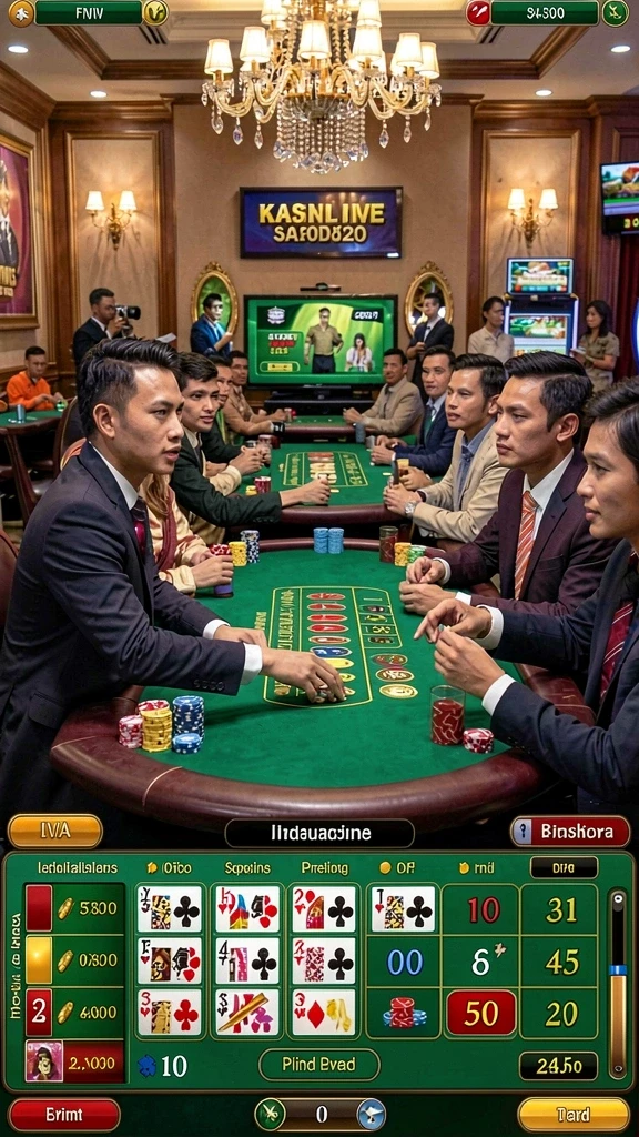 Screenshot dari mode multiplayer yang mengasyikkan.