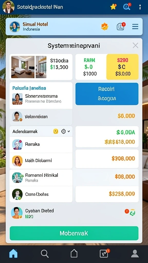 Pengaturan permainan yang fleksibel dan bervariasi.