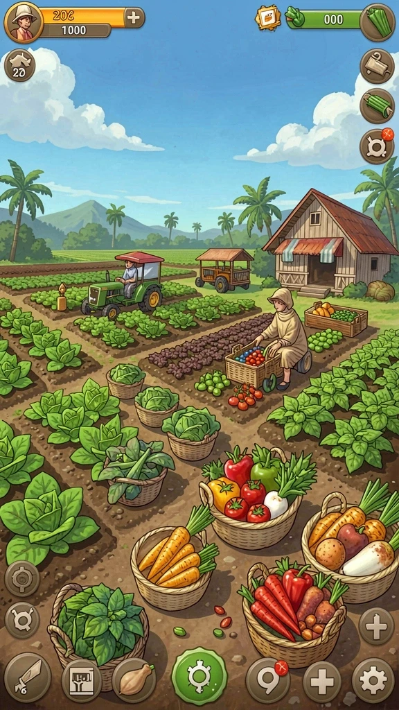 Tampilan menu yang intuitif dan mudah dipahami.