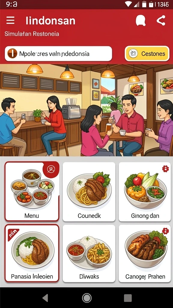 Mode permainan yang beragam untuk pengalaman seru.