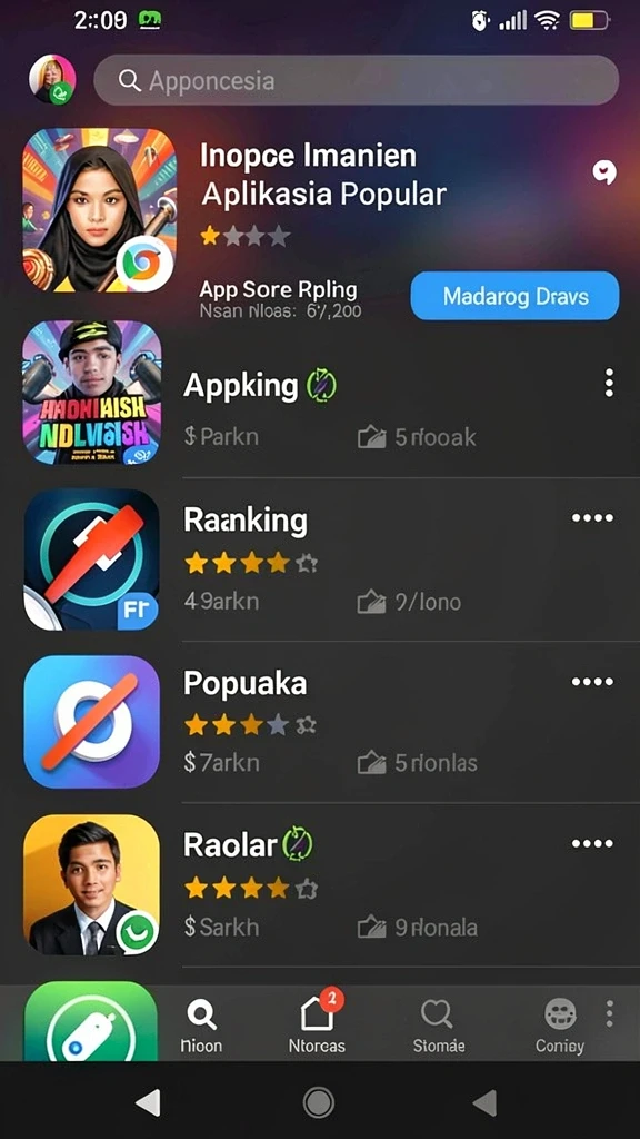 Tampilan antarmuka utama PUNCAKTOTO yang menarik.
