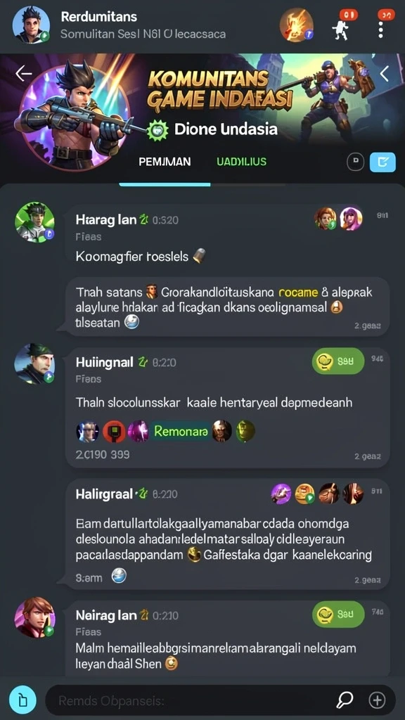 Berbagai pilihan permainan slot yang tersedia.