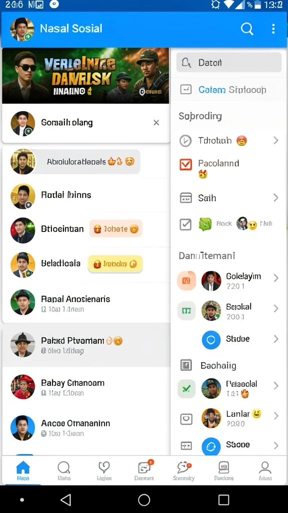 Tampilan antarmuka yang menarik dan mudah digunakan.