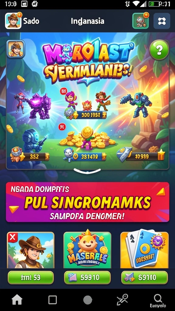 Fitur sistem reward yang menarik dan bermanfaat.