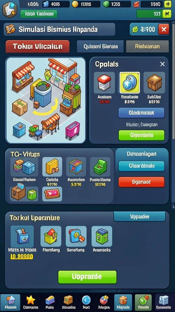 Tampilan antarmuka yang bersih dan ramah pengguna.