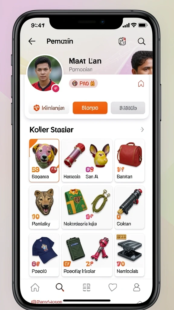 Tampilan antarmuka yang ramah pengguna.