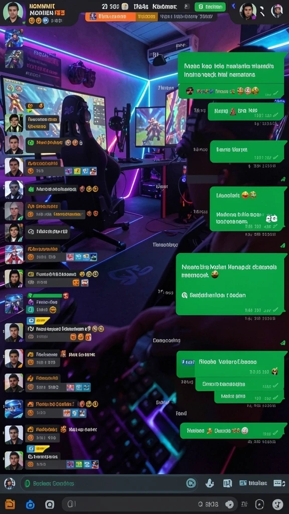 Tangkapan layar ketiga menyajikan efek visual yang menakjubkan dalam game.