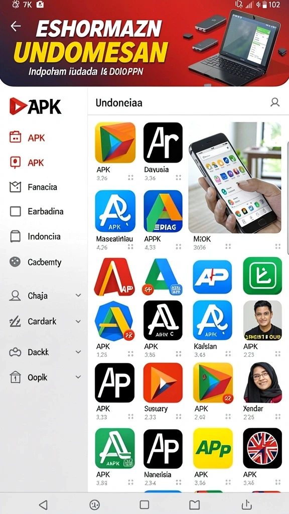 Tampilan antarmuka yang menarik dan mudah dipahami.