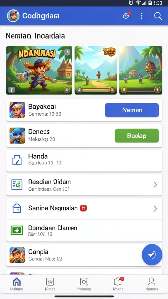 Tampilan antarmuka yang menarik dan ramah pengguna.