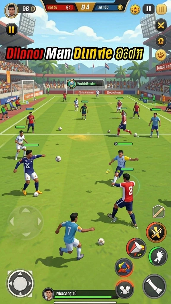 Tangkapan layar karakter unik dalam TV888.