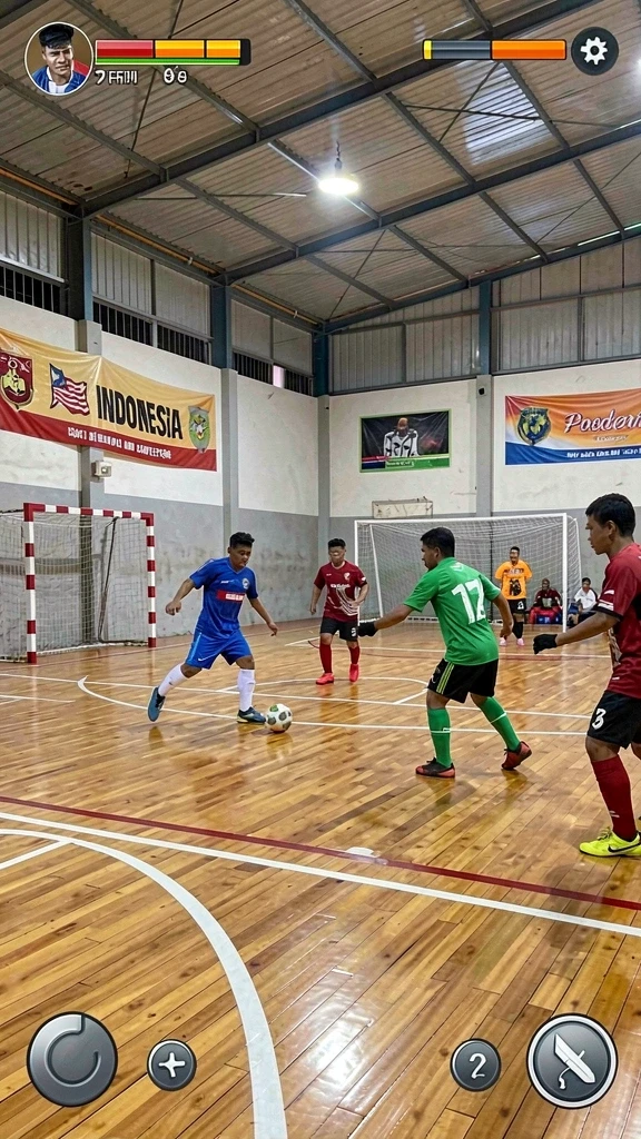 Tampilan antarmuka yang menarik dan modern.